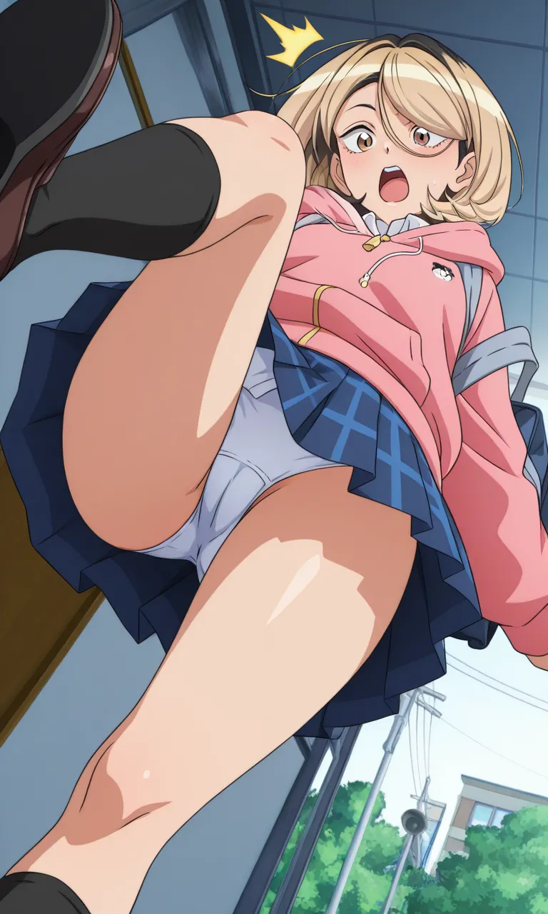 The Klutzy Class Monitor and the Girl with the Short Skirt Poemu Kohinata - Image 9