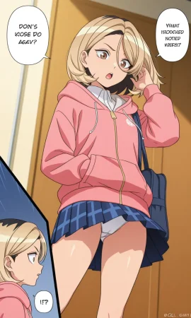 The Klutzy Class Monitor and the Girl with the Short Skirt Poemu Kohinata - Page 2