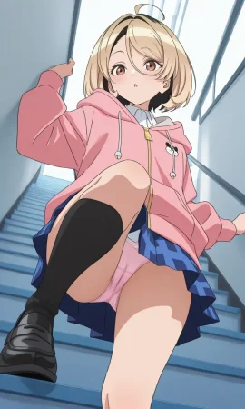 The Klutzy Class Monitor and the Girl with the Short Skirt Poemu Kohinata - Page 22