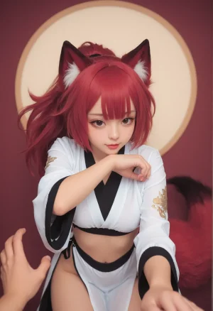 the nine tailed fox cosplay style - Page 31