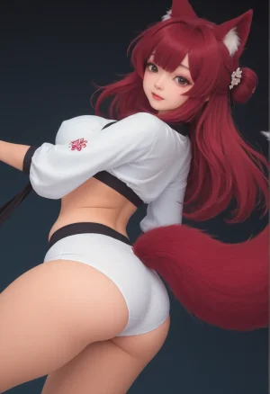 the nine tailed fox cosplay style - Page 35