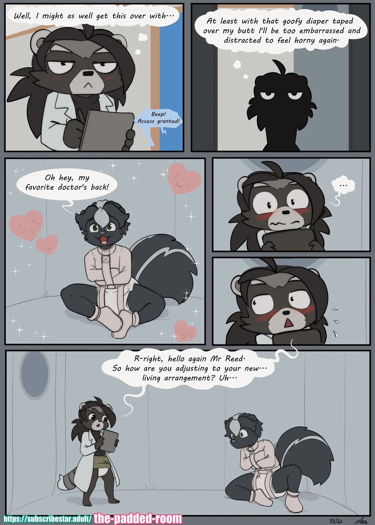 The Padded Room - Carotte666 - Stripes and Straps Ongoing Extras - Image 15