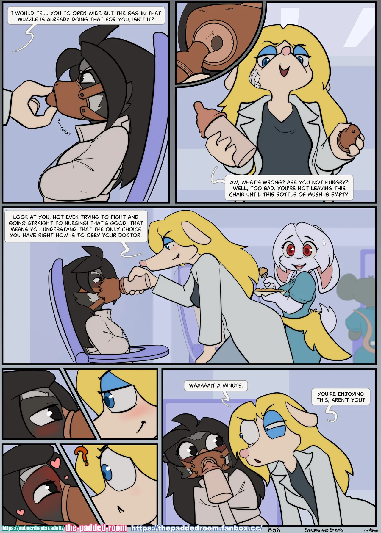 The Padded Room - Carotte666 - Stripes and Straps Ongoing Extras - Image 56