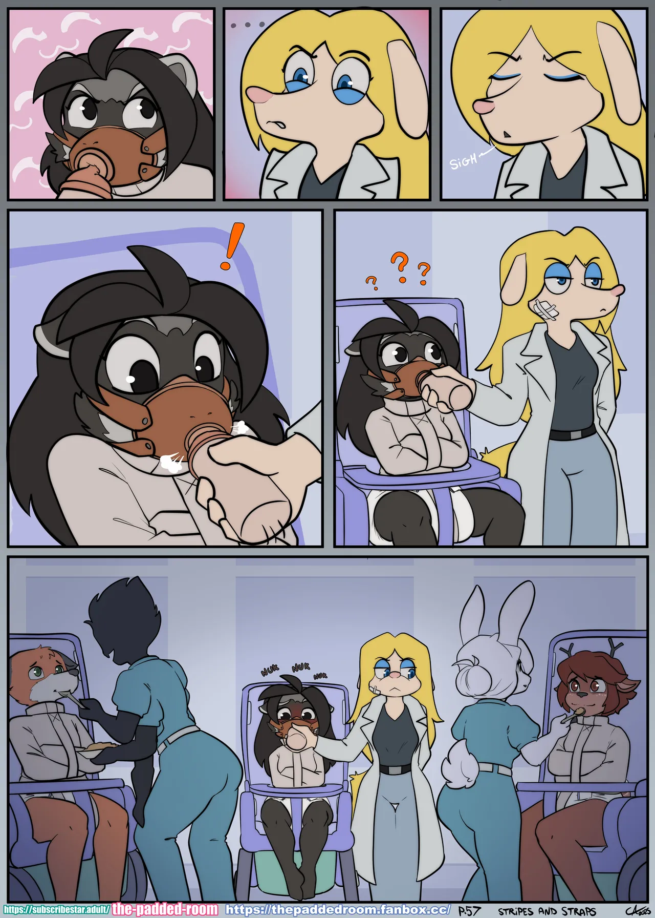 The Padded Room - Carotte666 - Stripes and Straps Ongoing Extras - Image 57