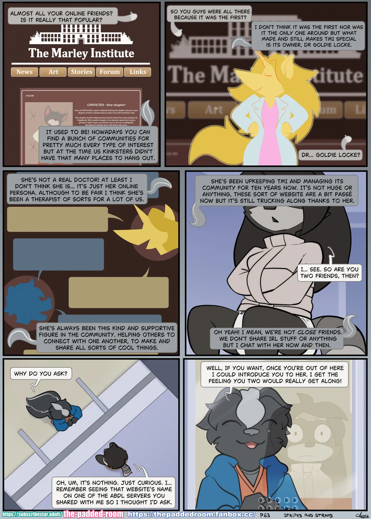 The Padded Room - Carotte666 - Stripes and Straps Ongoing Extras - Image 63