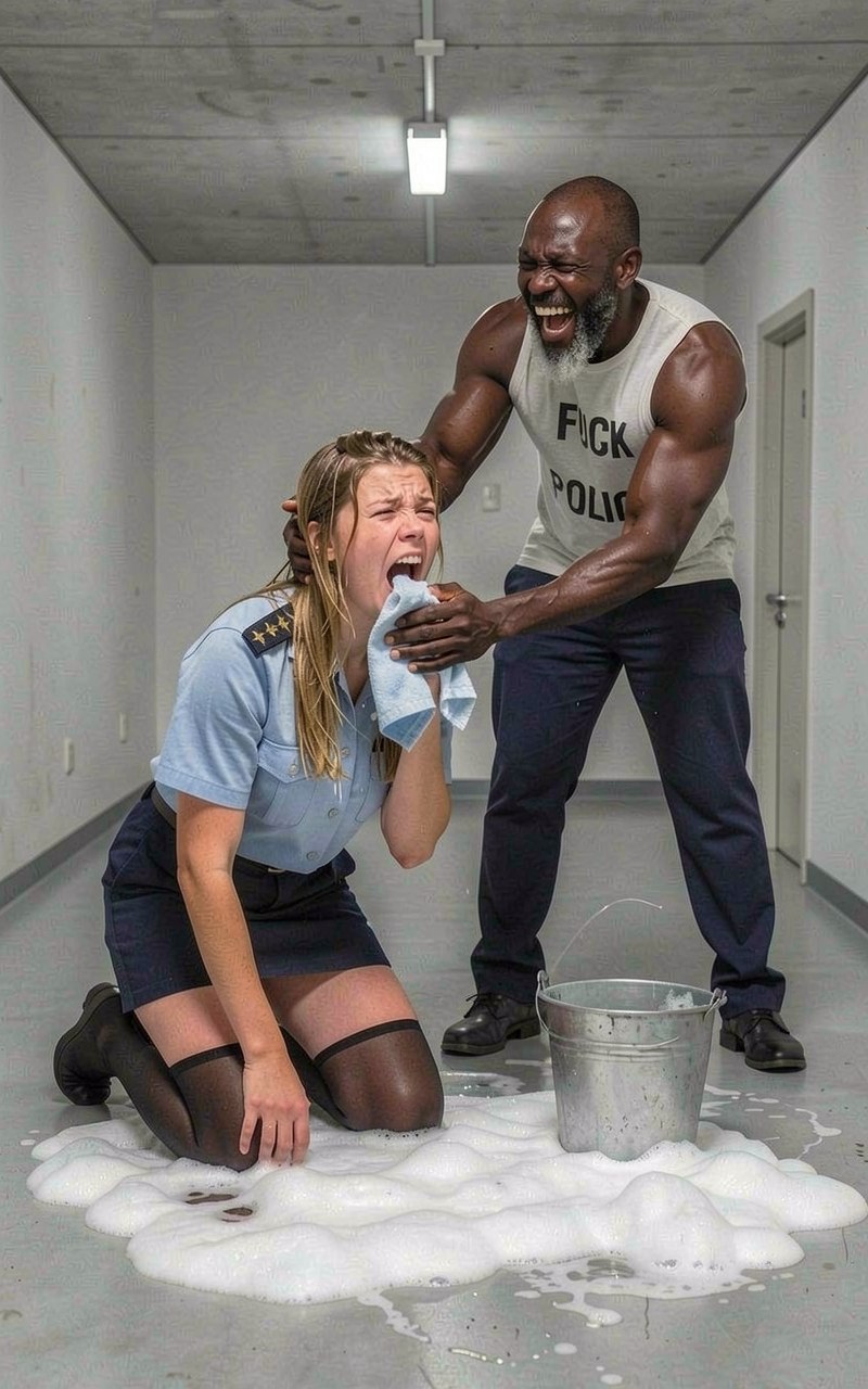 The policewoman peed herself - Image 7