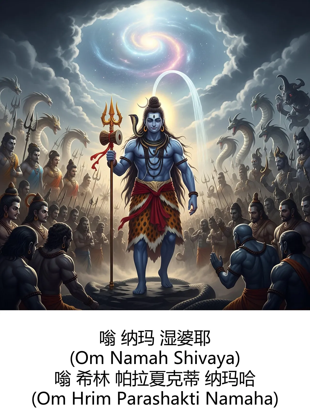 The Sacred Manifestations of Lord Shiva Guru of Gods and Lord of All BeingsAI Art - Image 10