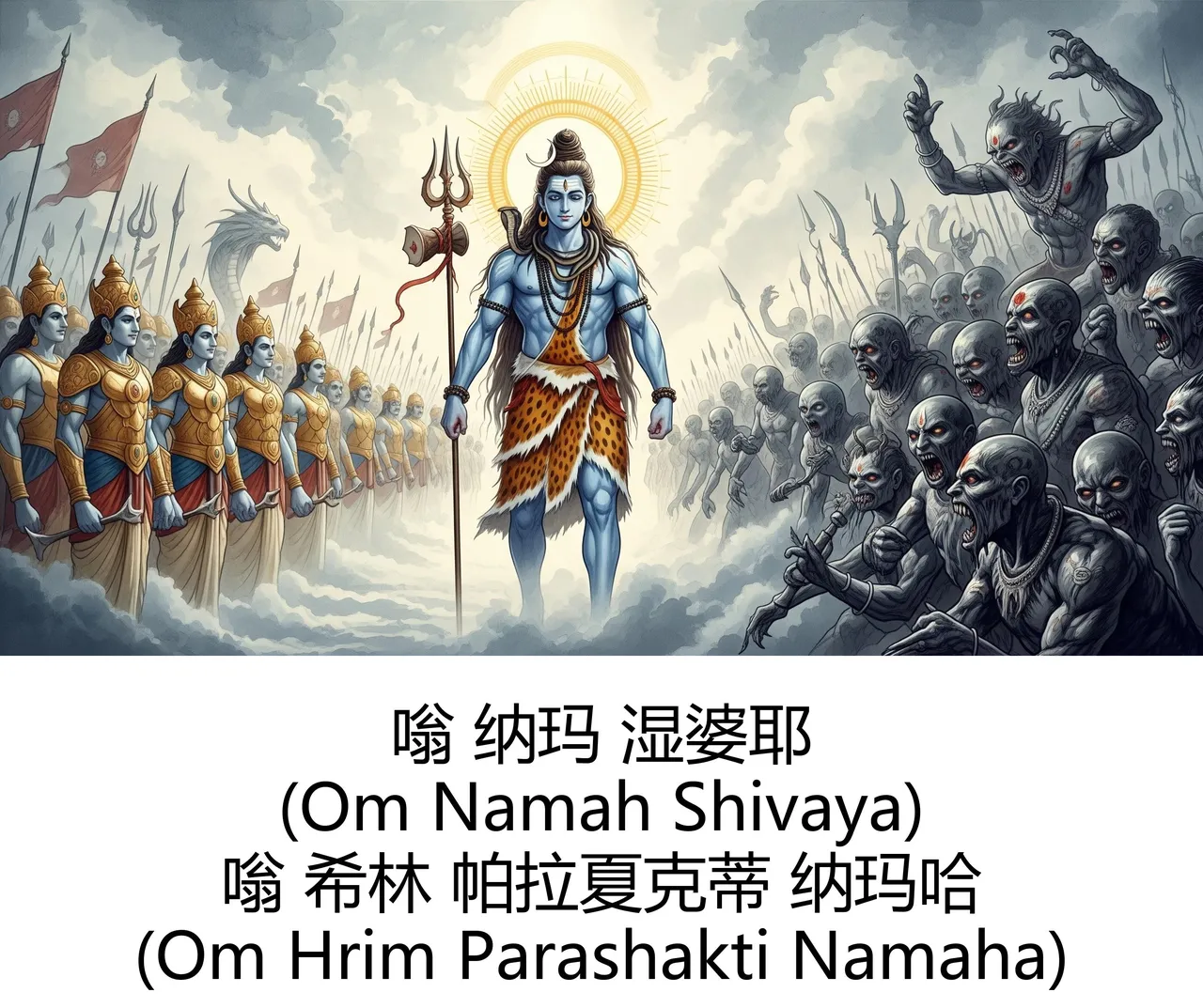 The Sacred Manifestations of Lord Shiva Guru of Gods and Lord of All BeingsAI Art - Image 11