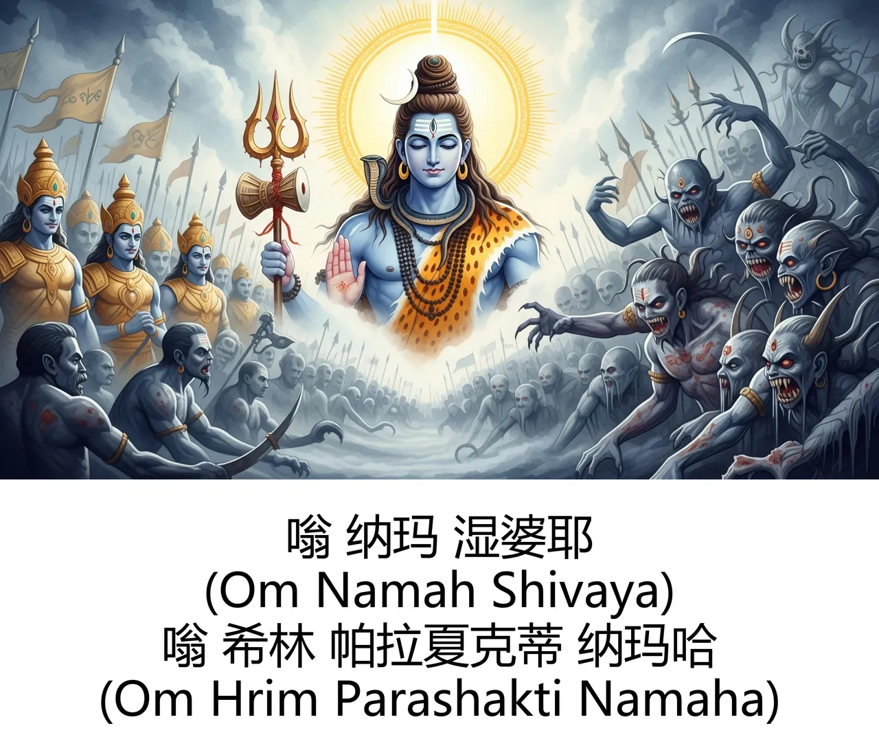 The Sacred Manifestations of Lord Shiva Guru of Gods and Lord of All BeingsAI Art - Image 14