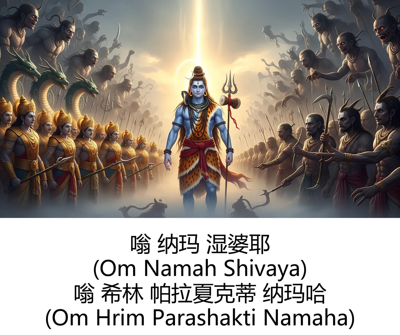 The Sacred Manifestations of Lord Shiva Guru of Gods and Lord of All BeingsAI Art - Image 16