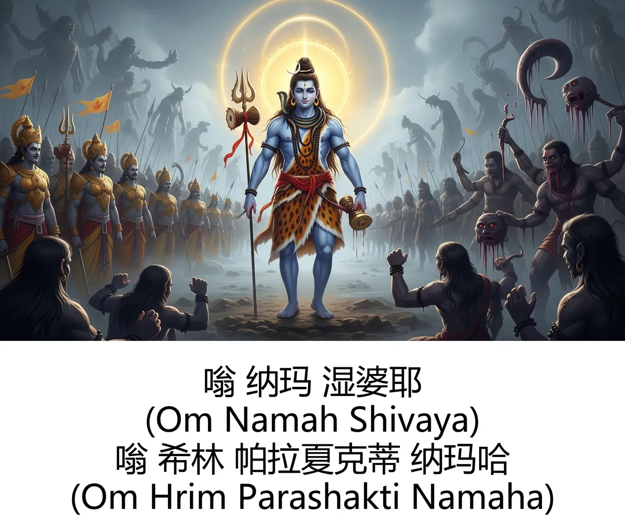 The Sacred Manifestations of Lord Shiva Guru of Gods and Lord of All BeingsAI Art - Image 17