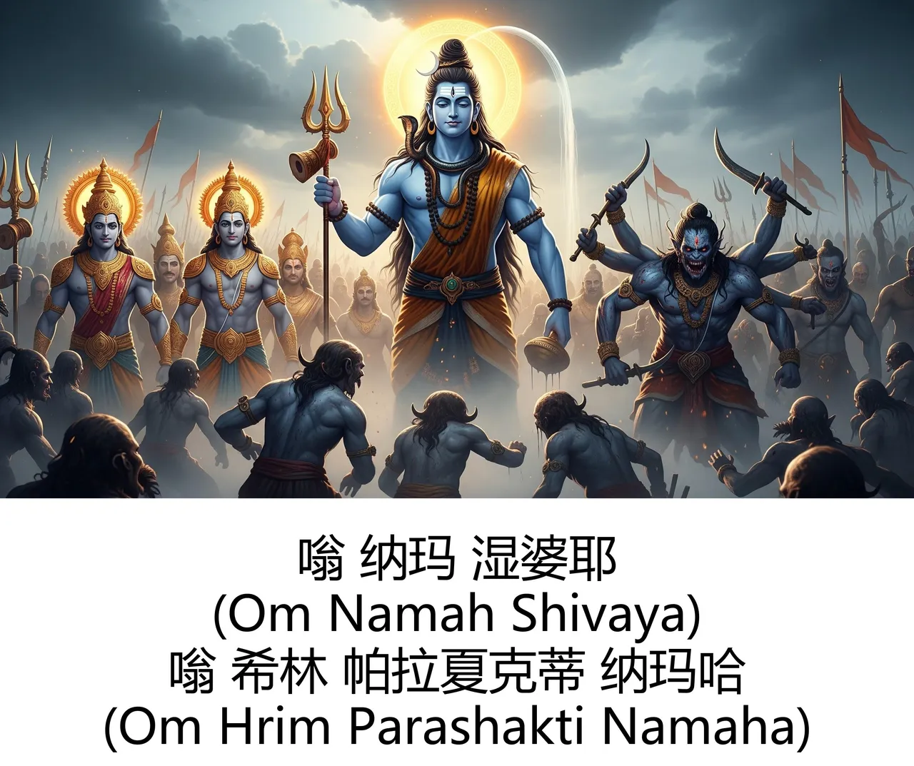 The Sacred Manifestations of Lord Shiva Guru of Gods and Lord of All BeingsAI Art - Image 18