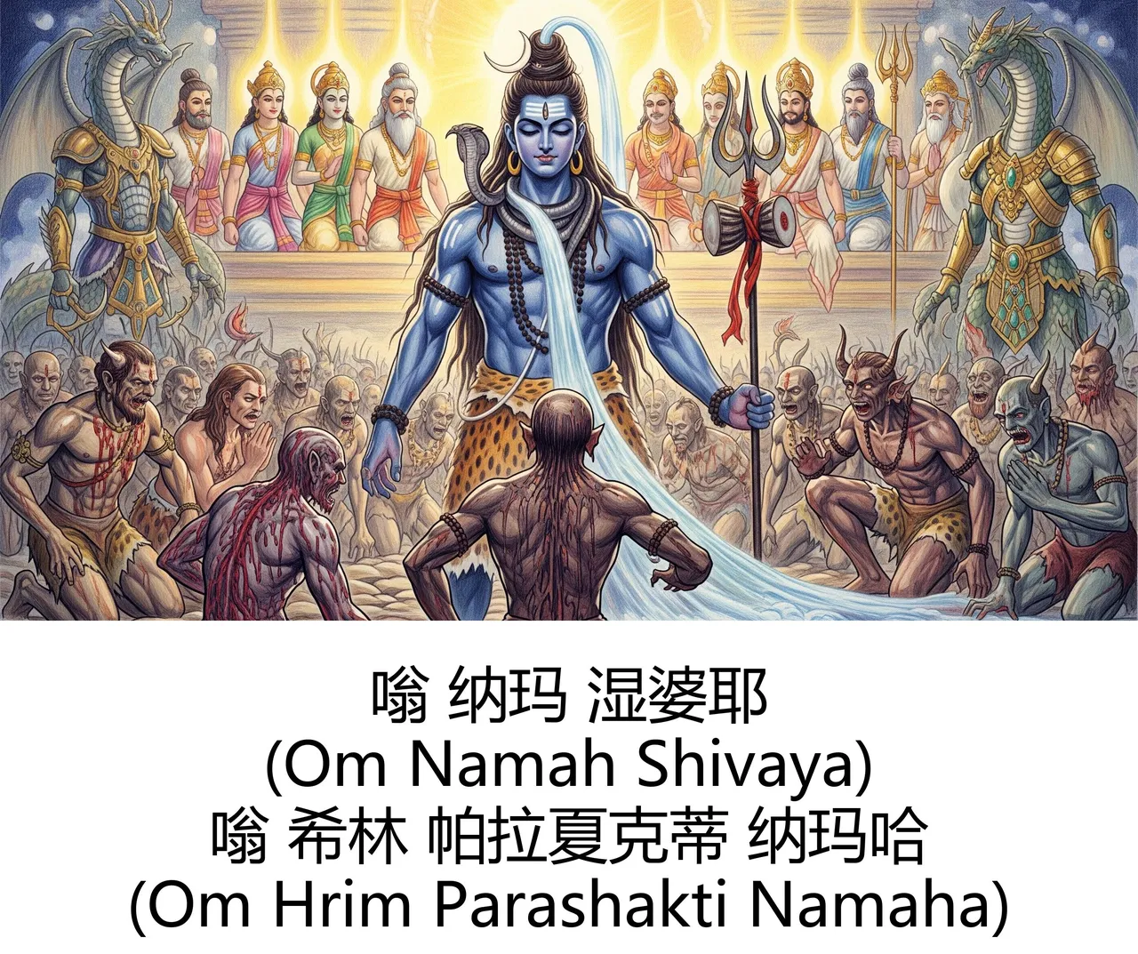 The Sacred Manifestations of Lord Shiva Guru of Gods and Lord of All BeingsAI Art - Image 19