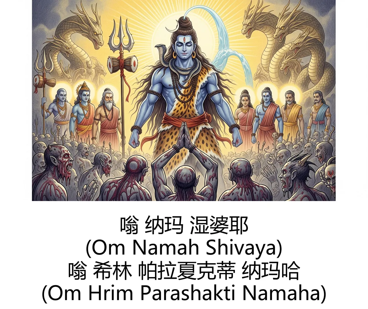 The Sacred Manifestations of Lord Shiva Guru of Gods and Lord of All BeingsAI Art - Image 21
