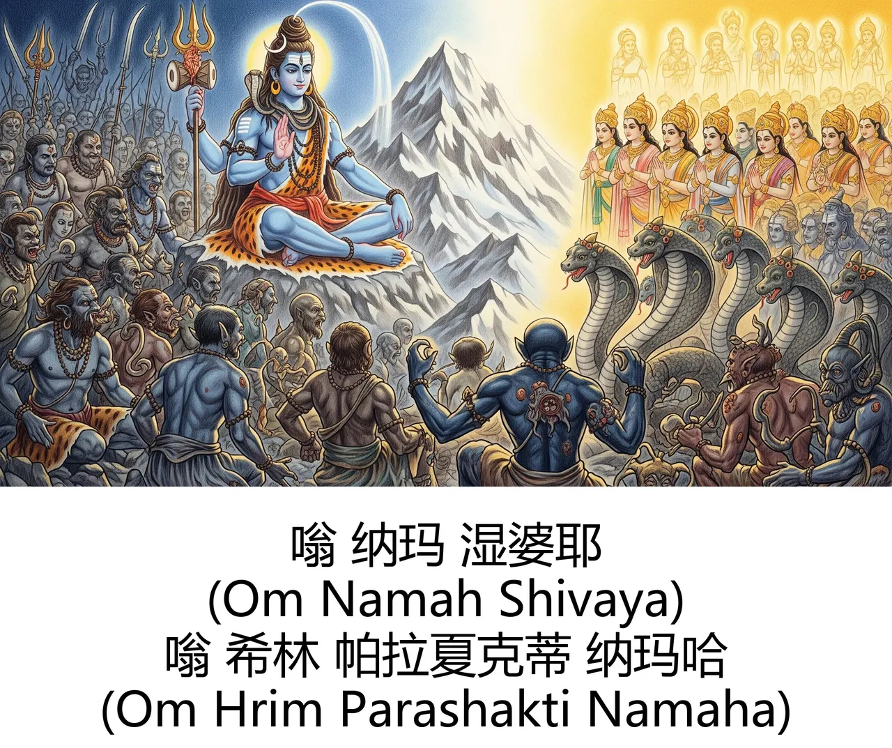 The Sacred Manifestations of Lord Shiva Guru of Gods and Lord of All BeingsAI Art - Image 23
