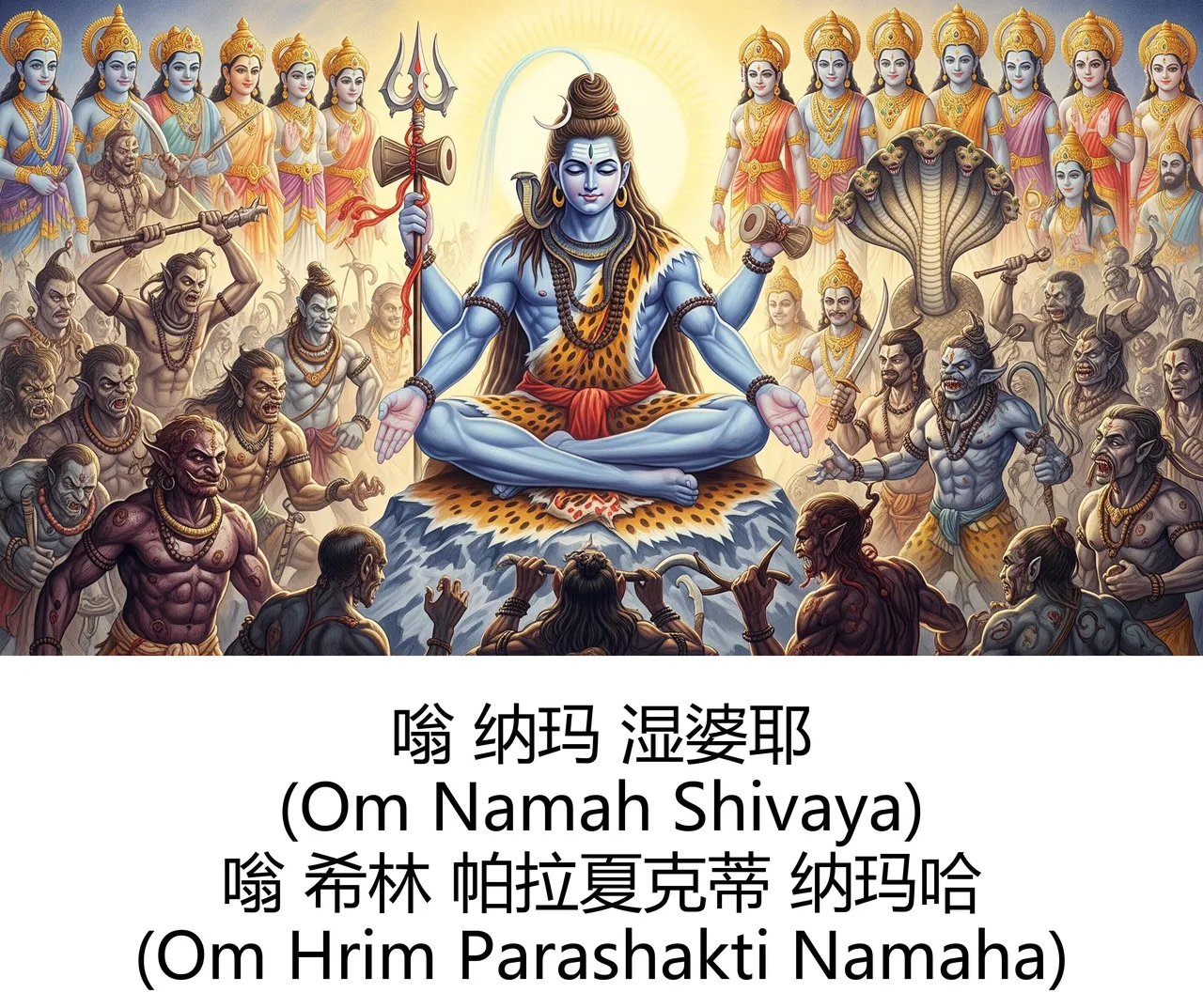 The Sacred Manifestations of Lord Shiva Guru of Gods and Lord of All BeingsAI Art - Image 26