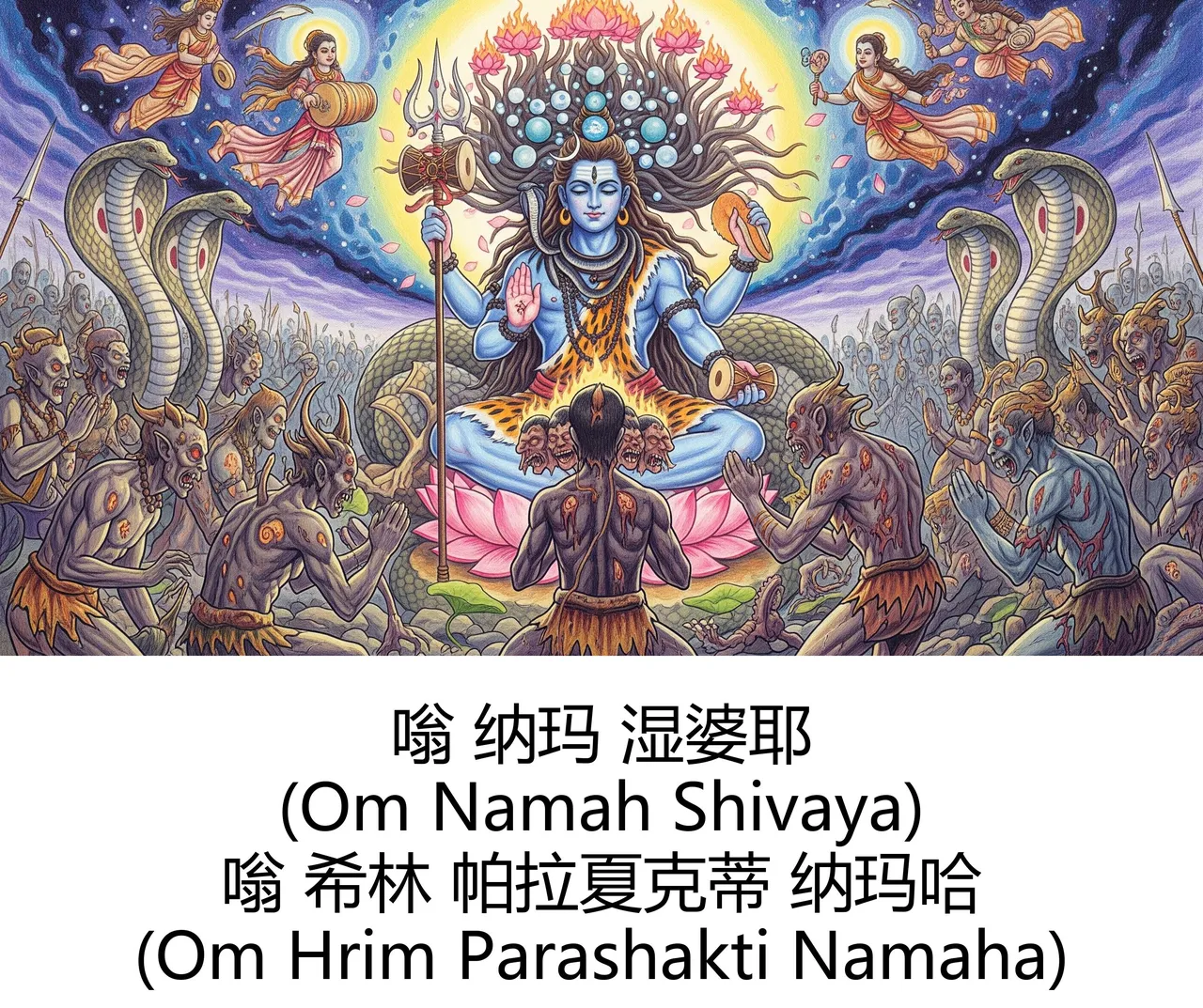 The Sacred Manifestations of Lord Shiva Guru of Gods and Lord of All BeingsAI Art - Image 27