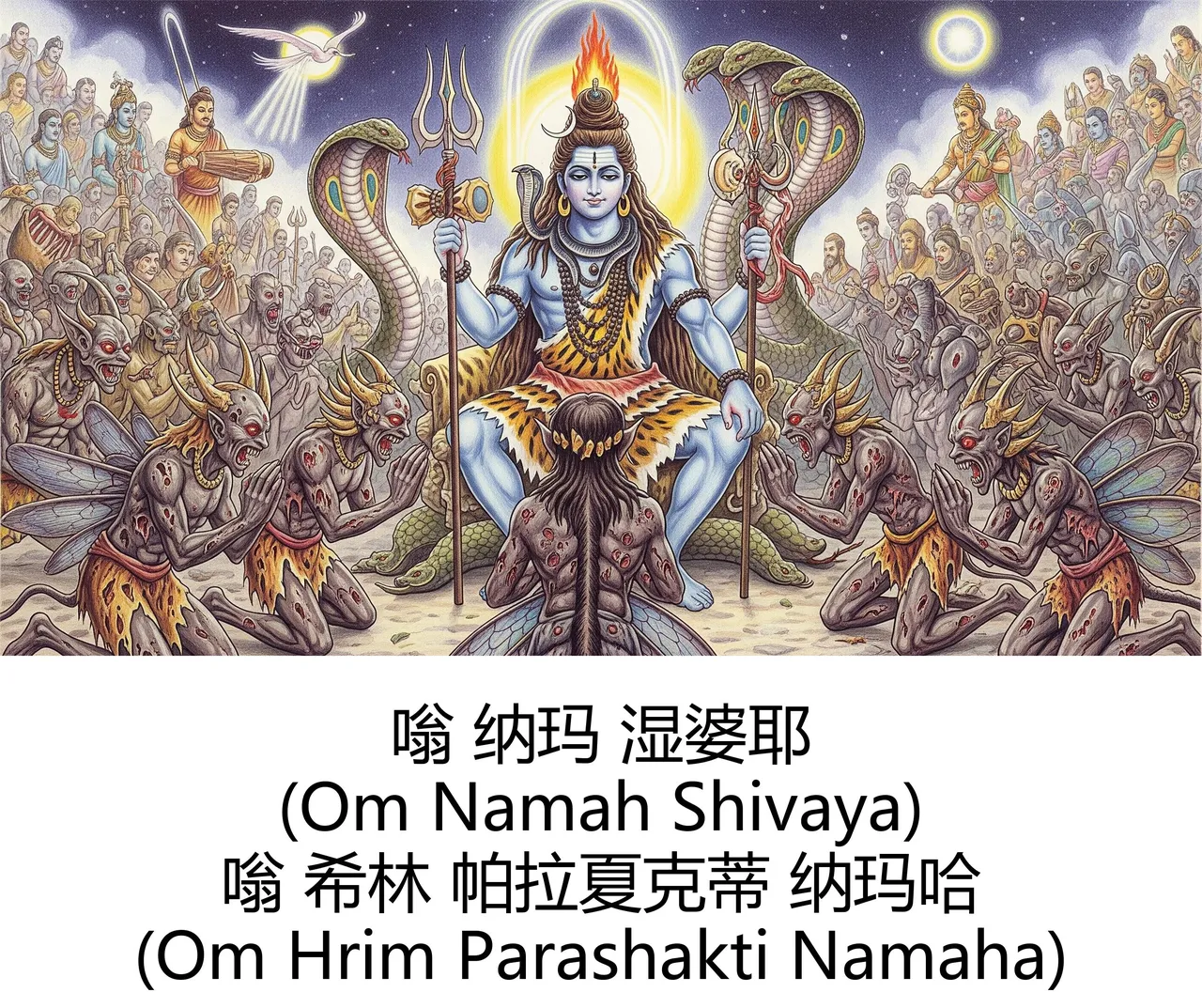 The Sacred Manifestations of Lord Shiva Guru of Gods and Lord of All BeingsAI Art - Image 28