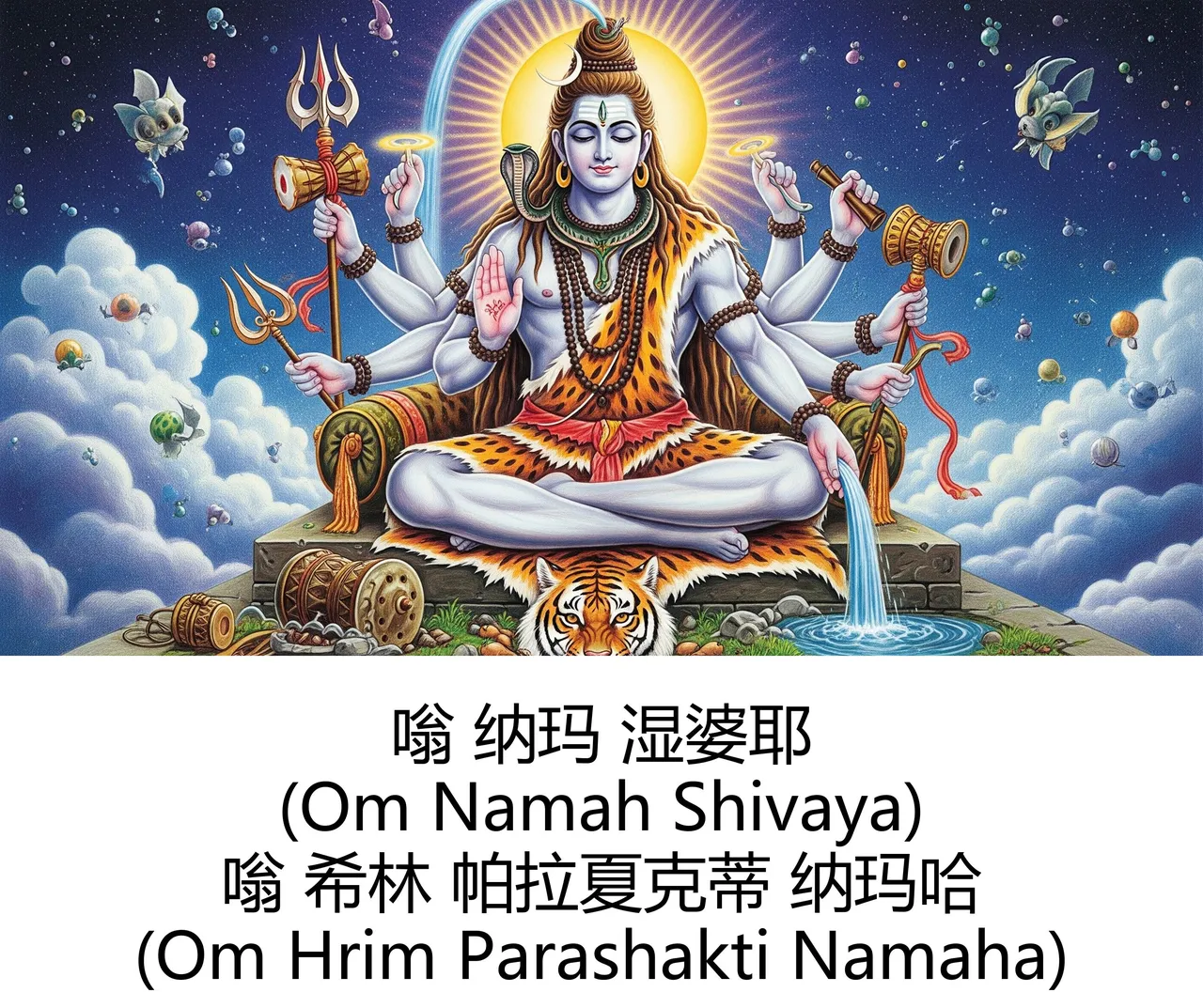 The Sacred Manifestations of Lord Shiva Guru of Gods and Lord of All BeingsAI Art - Image 30