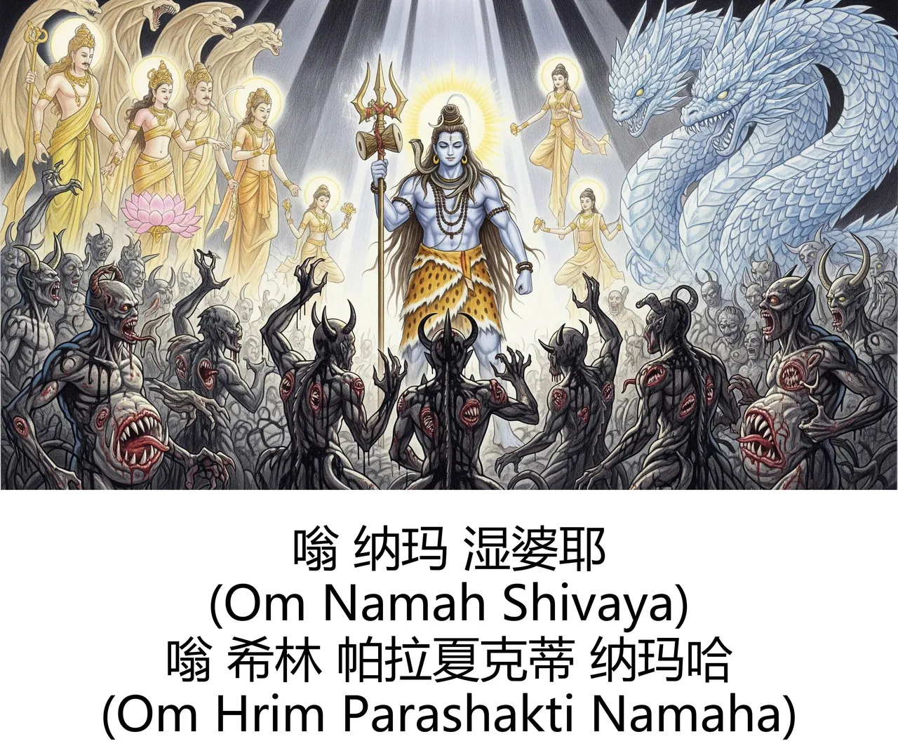 The Sacred Manifestations of Lord Shiva Guru of Gods and Lord of All BeingsAI Art - Image 31