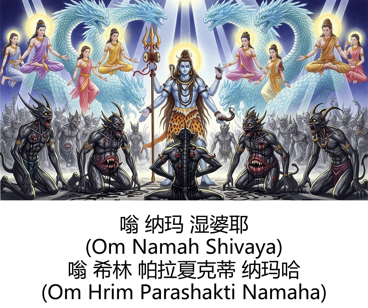 The Sacred Manifestations of Lord Shiva Guru of Gods and Lord of All BeingsAI Art - Image 32