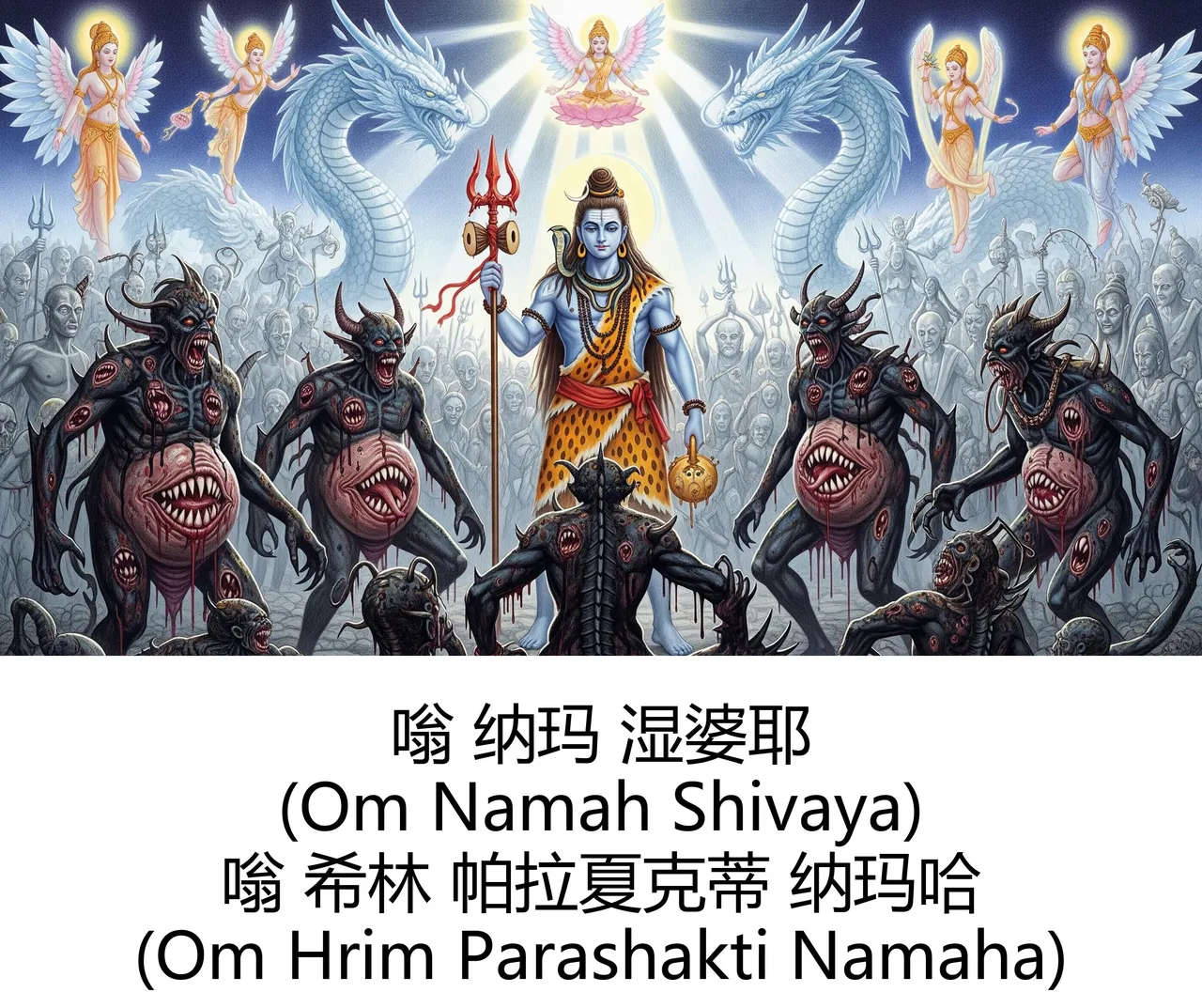 The Sacred Manifestations of Lord Shiva Guru of Gods and Lord of All BeingsAI Art - Image 33