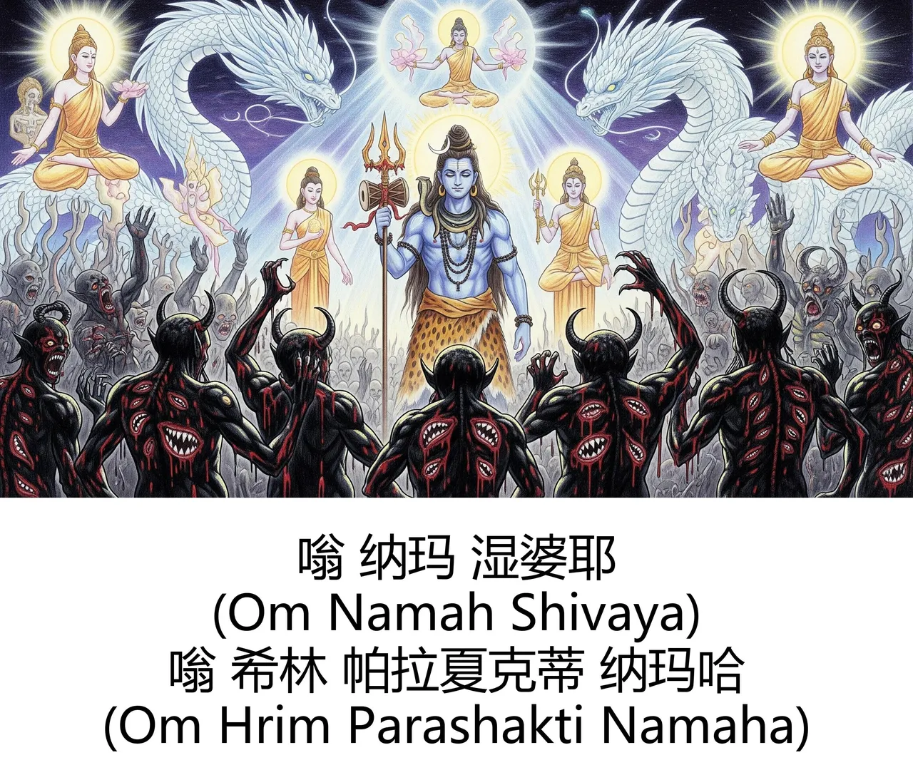 The Sacred Manifestations of Lord Shiva Guru of Gods and Lord of All BeingsAI Art - Image 34