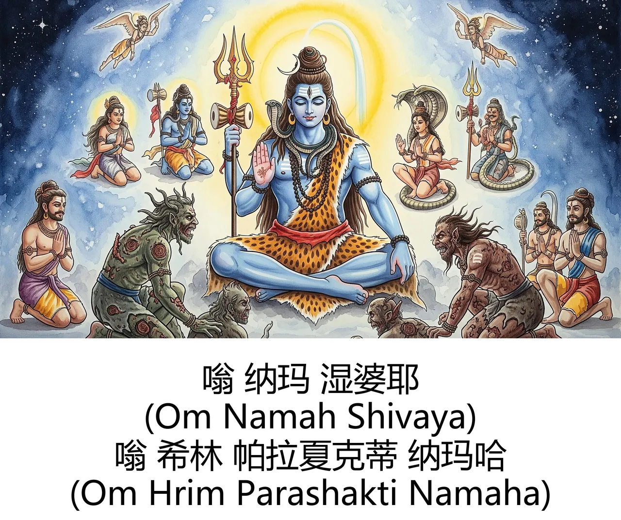 The Sacred Manifestations of Lord Shiva Guru of Gods and Lord of All BeingsAI Art - Image 35