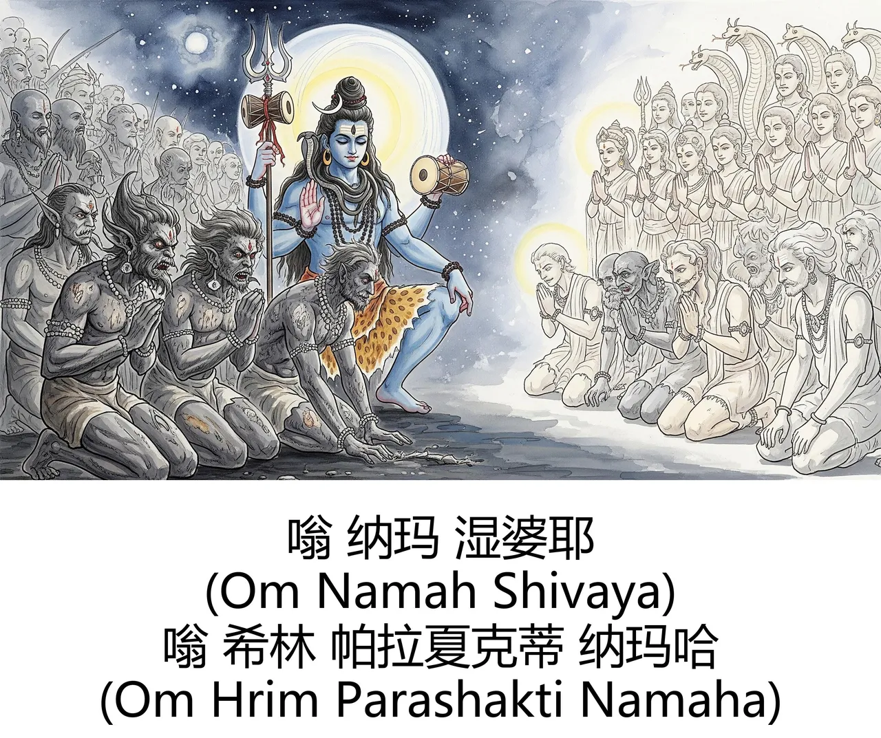 The Sacred Manifestations of Lord Shiva Guru of Gods and Lord of All BeingsAI Art - Image 36