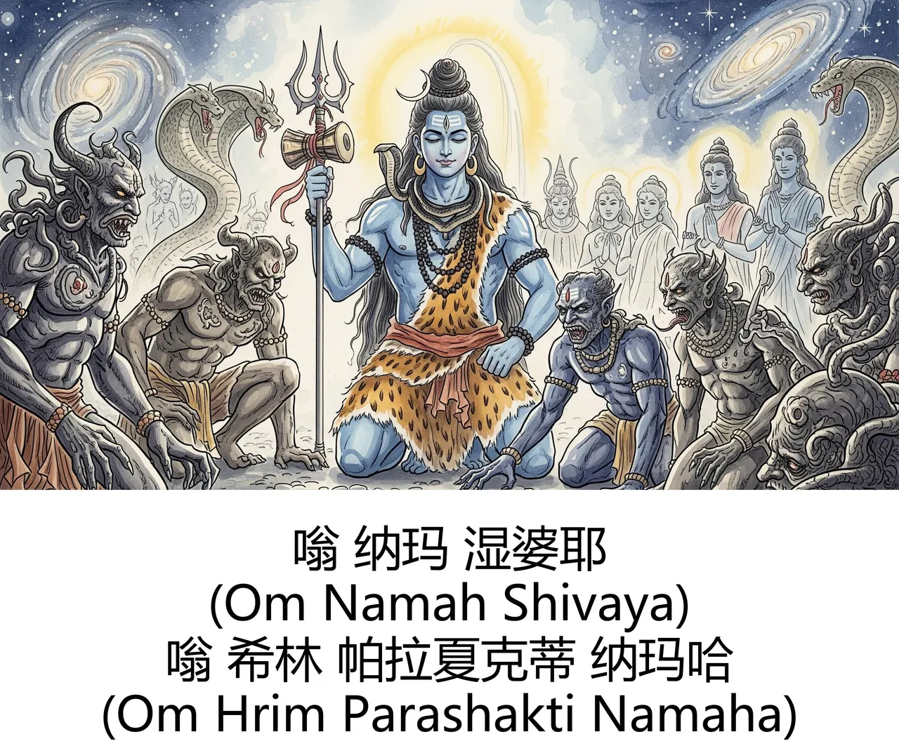 The Sacred Manifestations of Lord Shiva Guru of Gods and Lord of All BeingsAI Art - Image 38