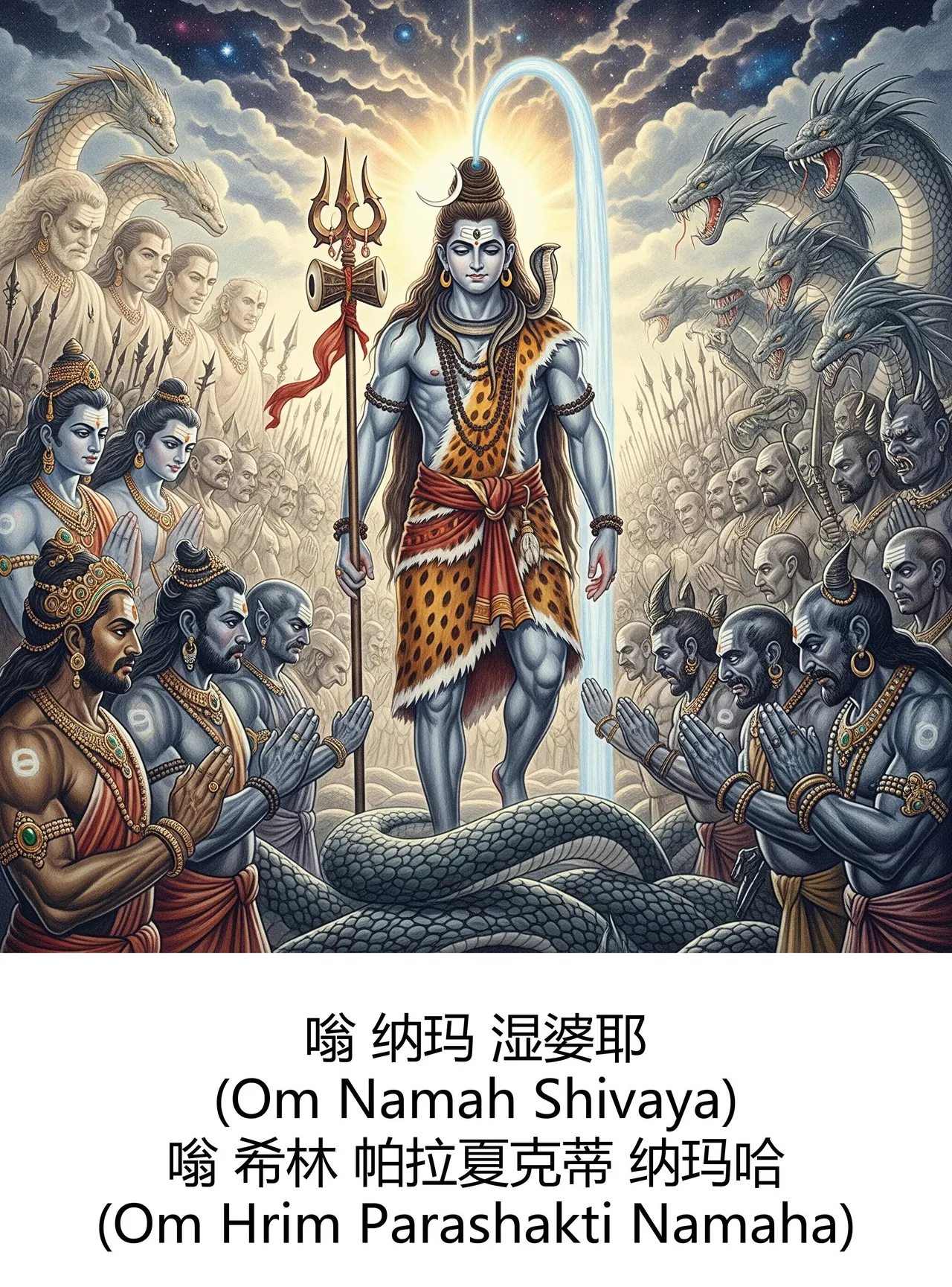 The Sacred Manifestations of Lord Shiva Guru of Gods and Lord of All BeingsAI Art - Image 39