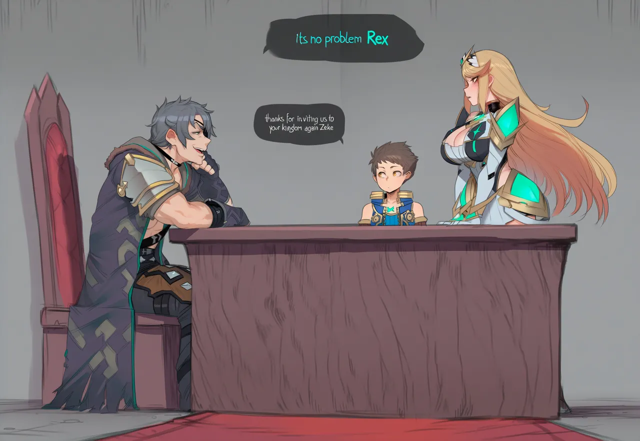 The Secret Adventures of Pyra and Mythra NTR Hoorpy - Image 1