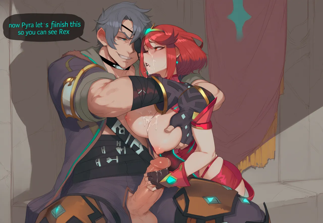 The Secret Adventures of Pyra and Mythra NTR Hoorpy - Image 7