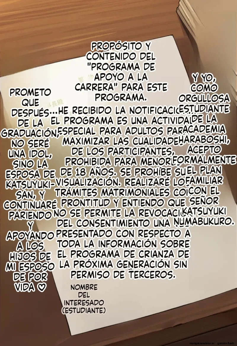 The shining raw gem of a top idol falls halfway to becoming a lewd wife only for dirty, ugly old men Spanish MTL - Image 95