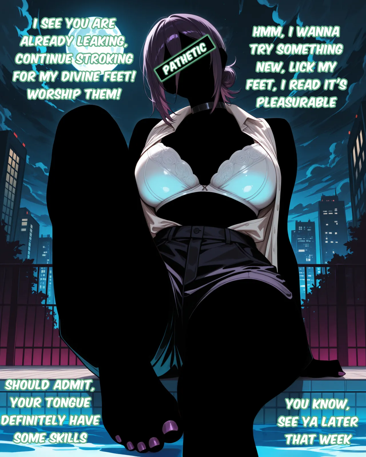 The teacher is helping a beta-chipped student who got censored - Image 10