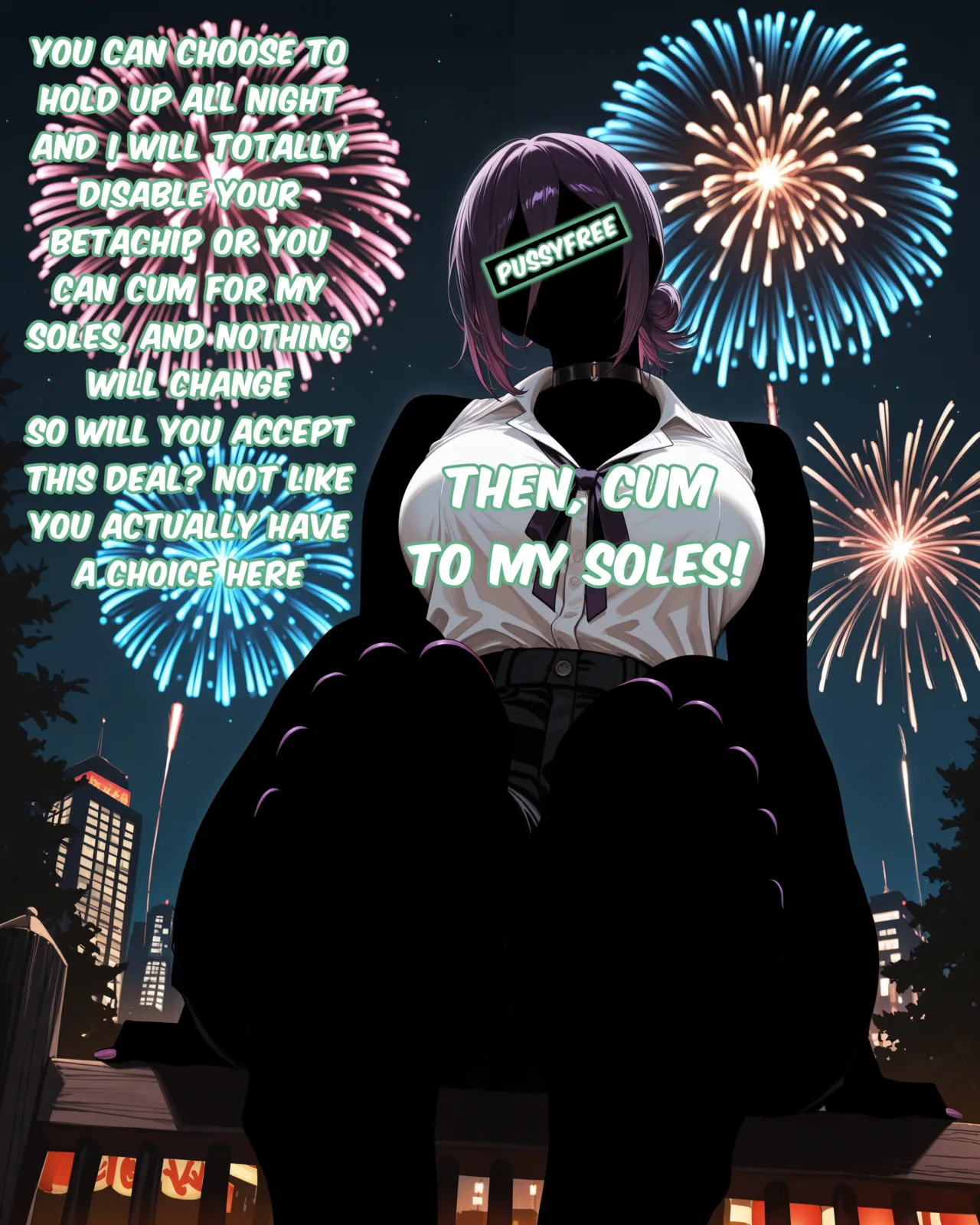 The teacher is helping a beta-chipped student who got censored - Image 12