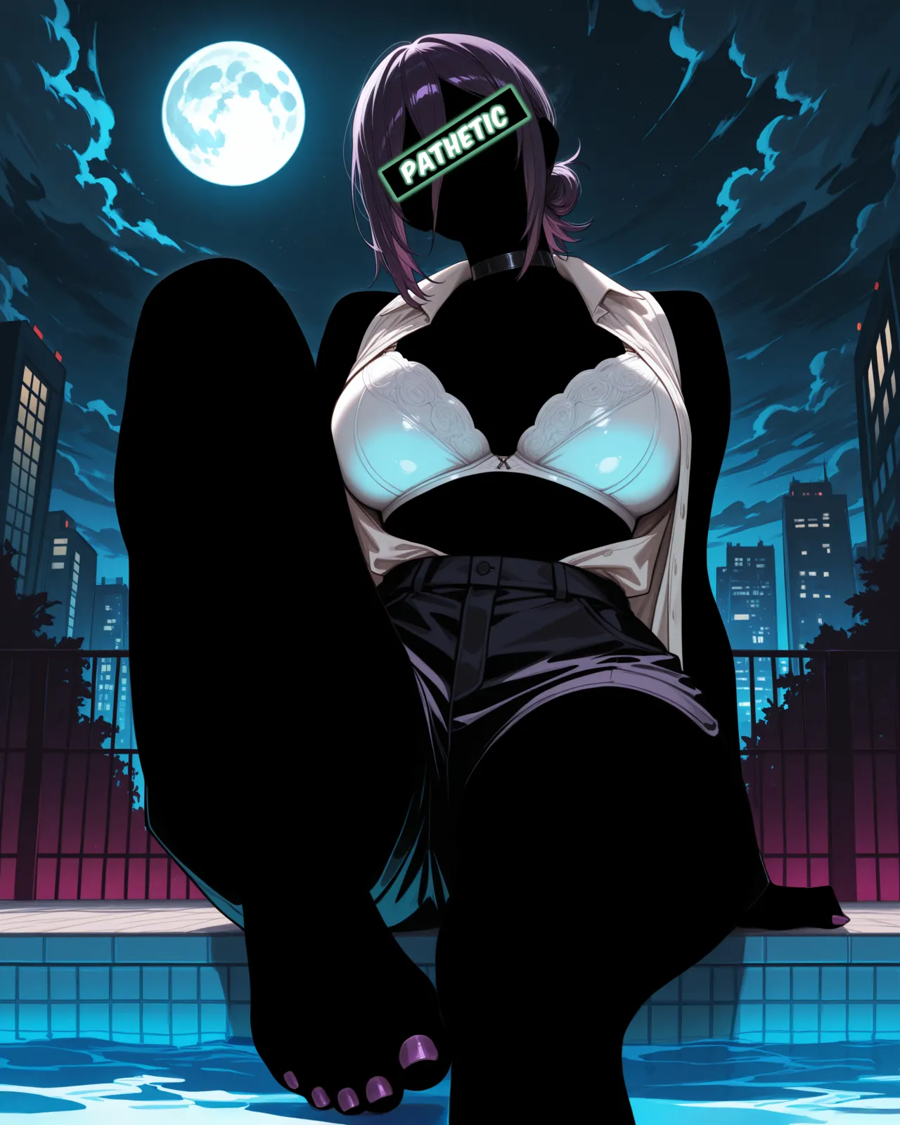 The teacher is helping a beta-chipped student who got censored - Image 24