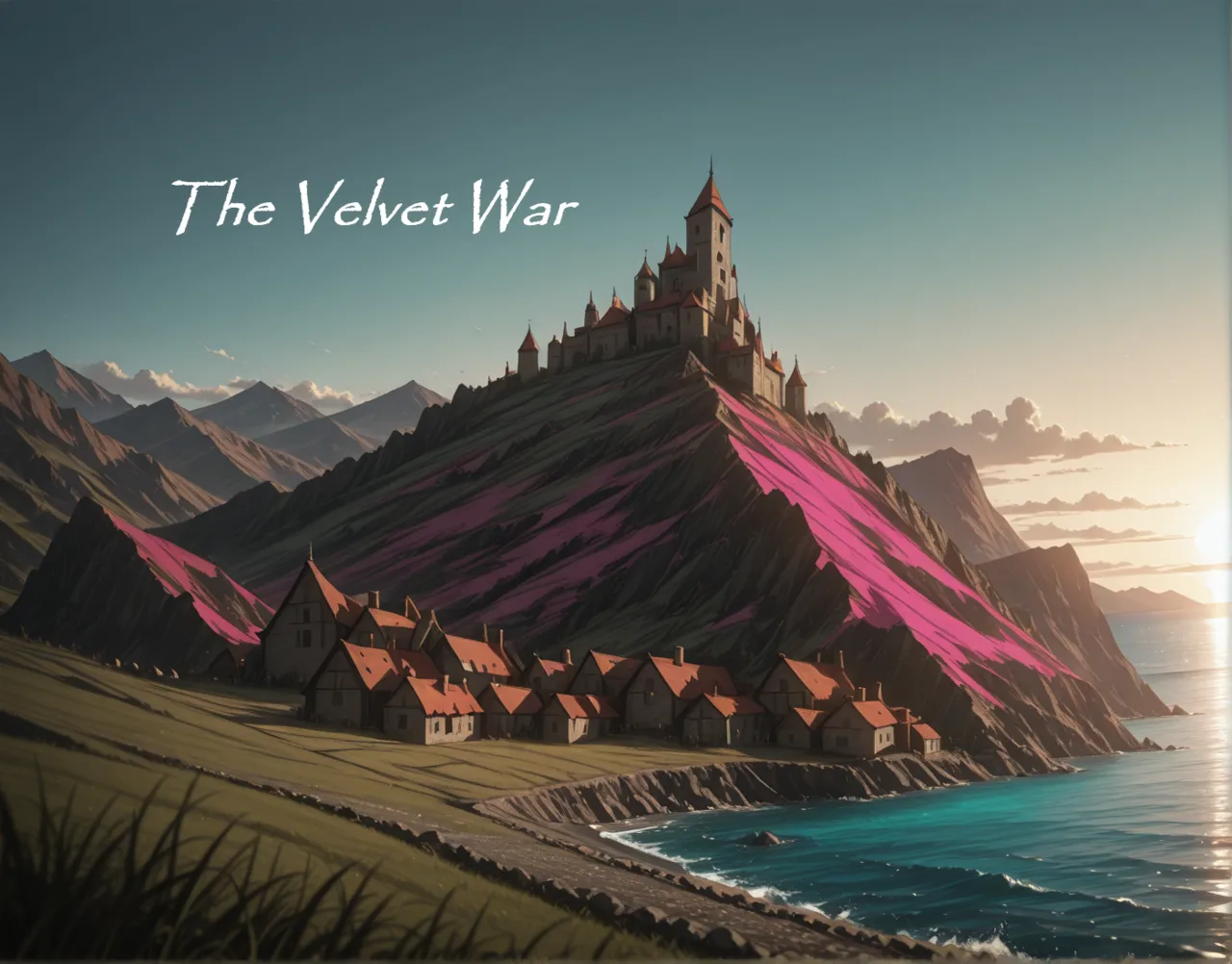 The Velvet War ARC I The Sea of Velvet - Image 1