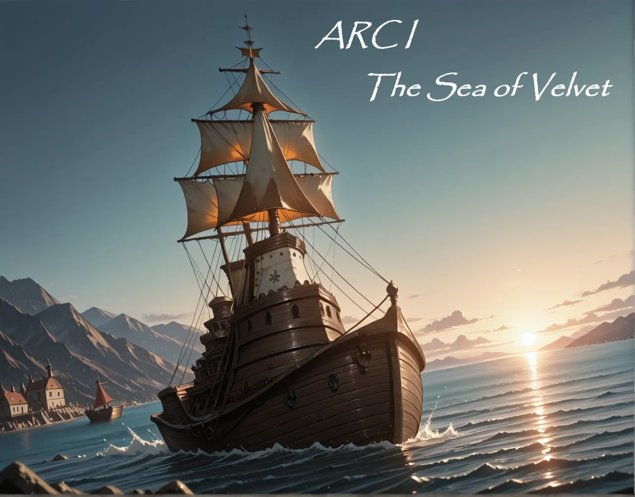 The Velvet War ARC I The Sea of Velvet - Image 3