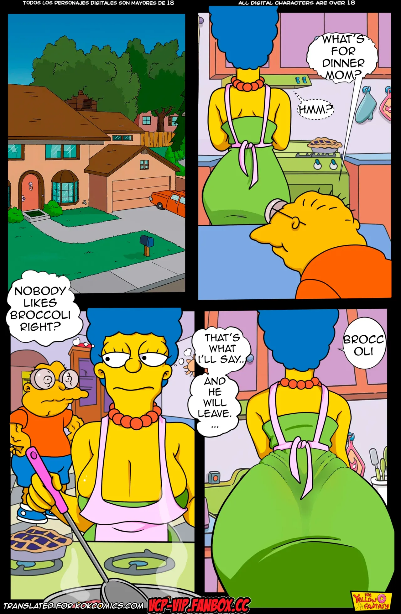 The Yellow Fantasy 18 - Hans Moleman Show The Simpsons English - Image 2
