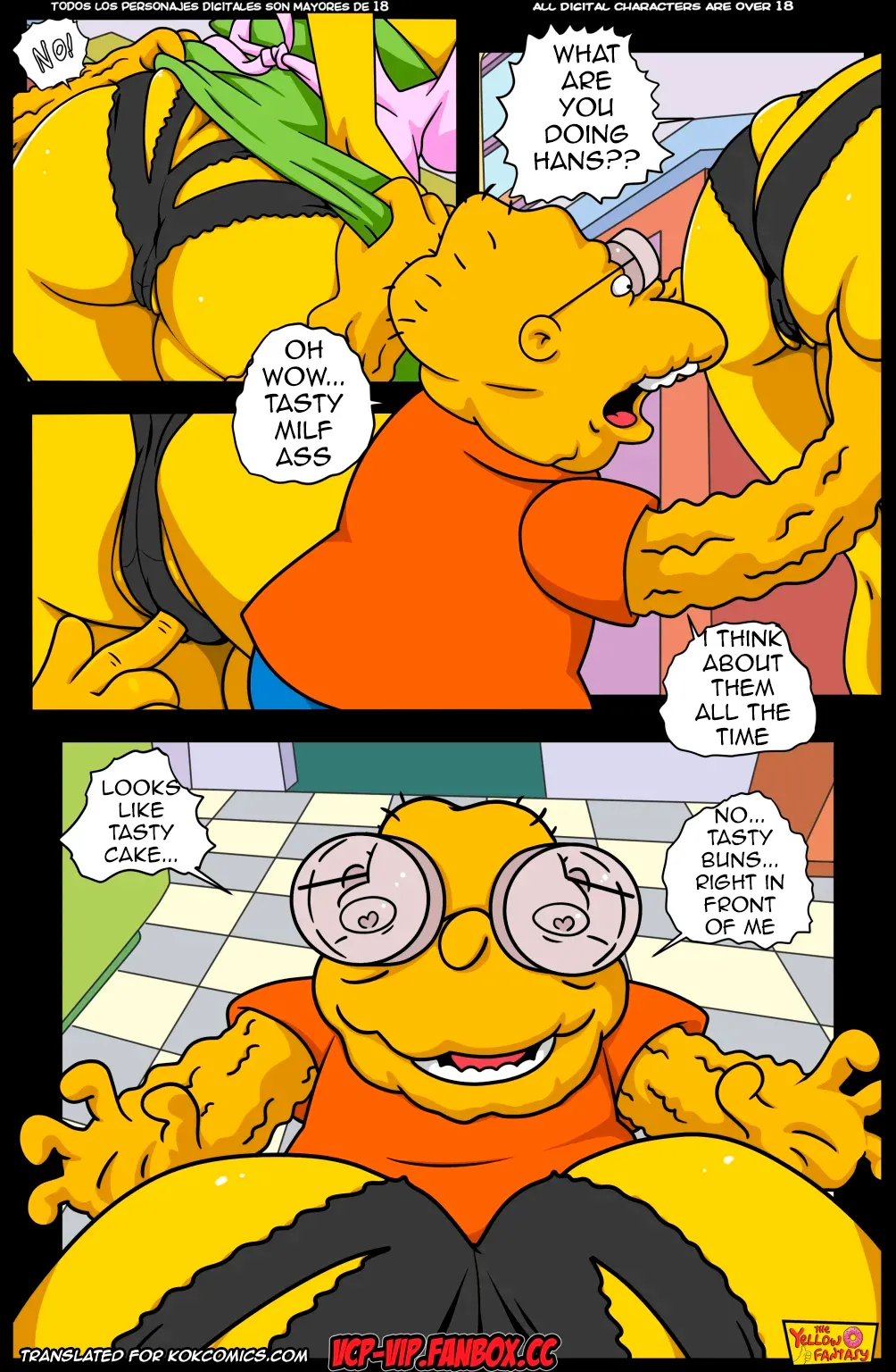 The Yellow Fantasy 18 - Hans Moleman Show The Simpsons English - Image 4