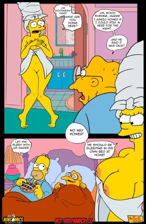 The Yellow Fantasy 18 - Hans Moleman Show The Simpsons English - Page 21