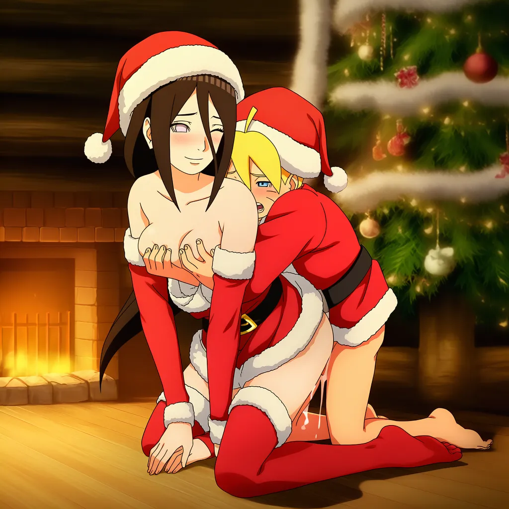 TheFarAi Boruto X Hanabi Christmas - Image 115