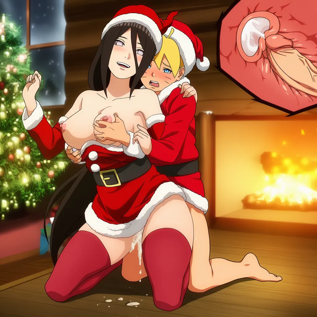 TheFarAi Boruto X Hanabi Christmas - Image 116