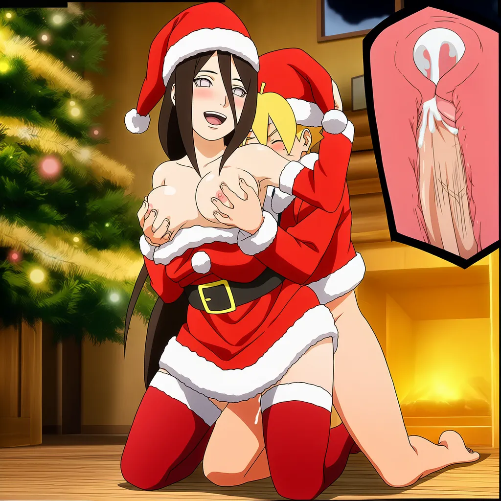 TheFarAi Boruto X Hanabi Christmas - Image 117