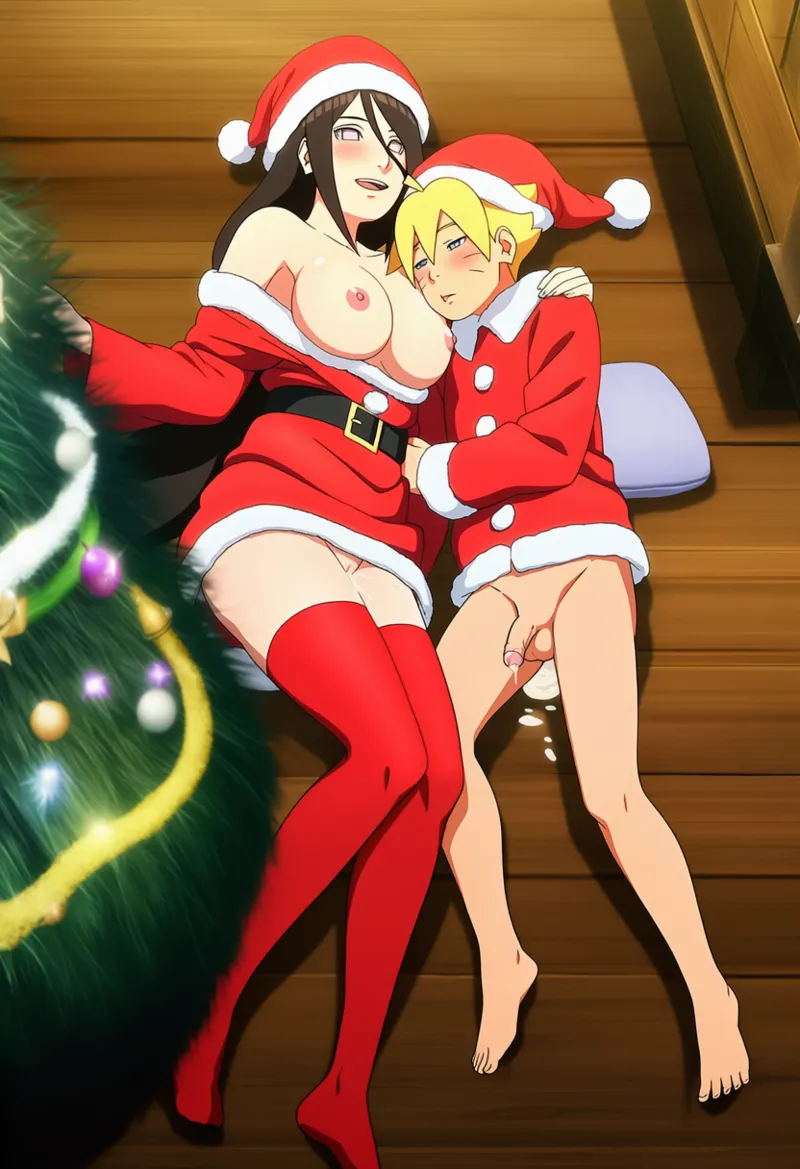 TheFarAi Boruto X Hanabi Christmas - Image 122
