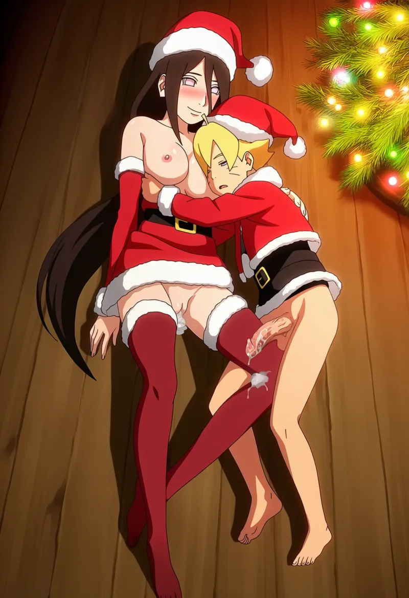 TheFarAi Boruto X Hanabi Christmas - Image 124