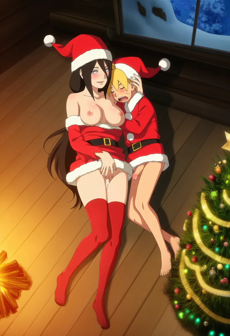 TheFarAi Boruto X Hanabi Christmas - Image 125
