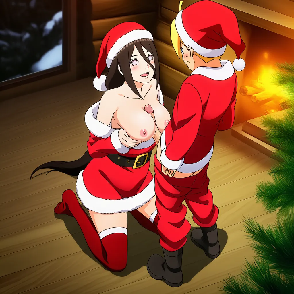 TheFarAi Boruto X Hanabi Christmas - Image 26