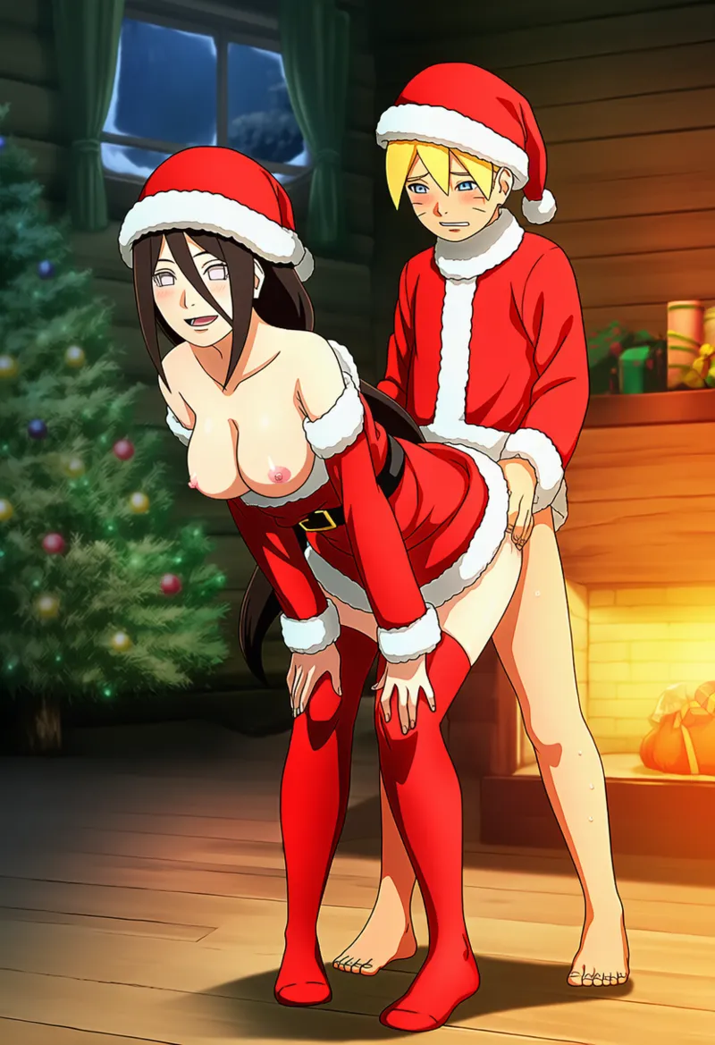 TheFarAi Boruto X Hanabi Christmas - Image 70